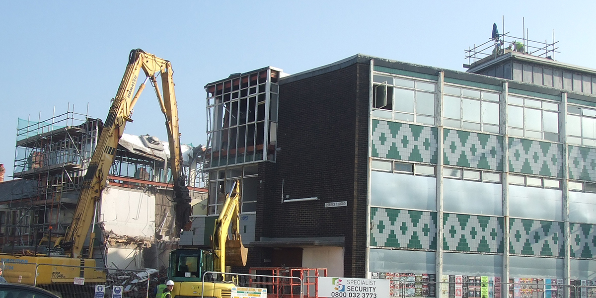 Canton Police Station - Demolition