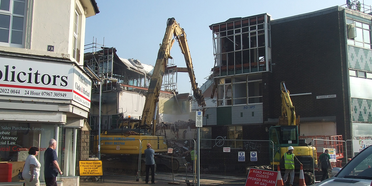 Canton Police Station - Demolition 2