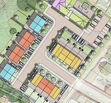 Bedwas Road - Site Layout