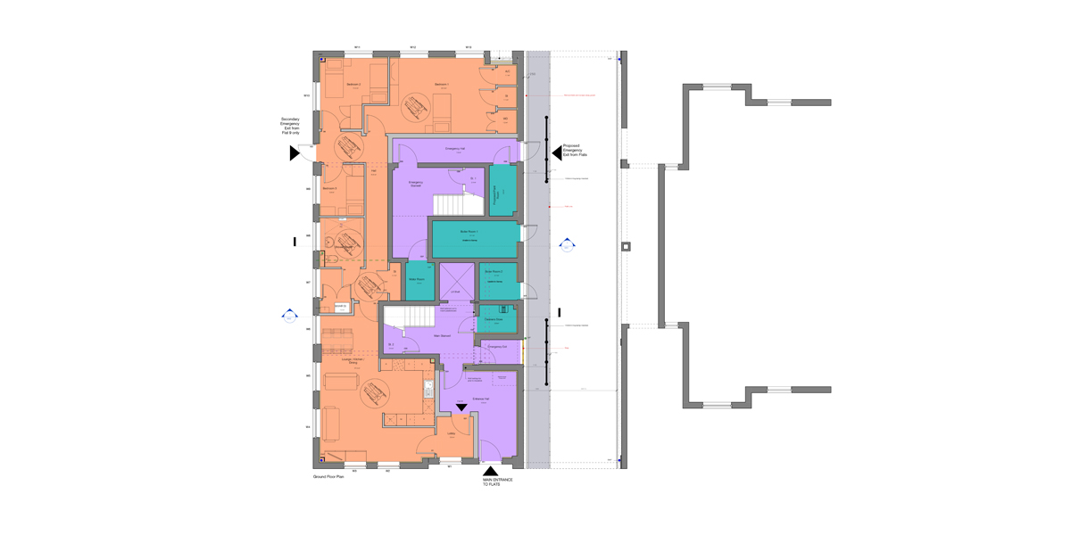 Meridian Court-Site Plan-Ground Floor