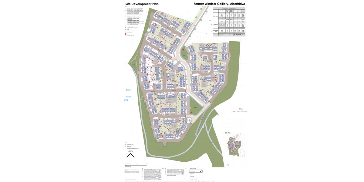 former WIndsor Colliery Site development plan full